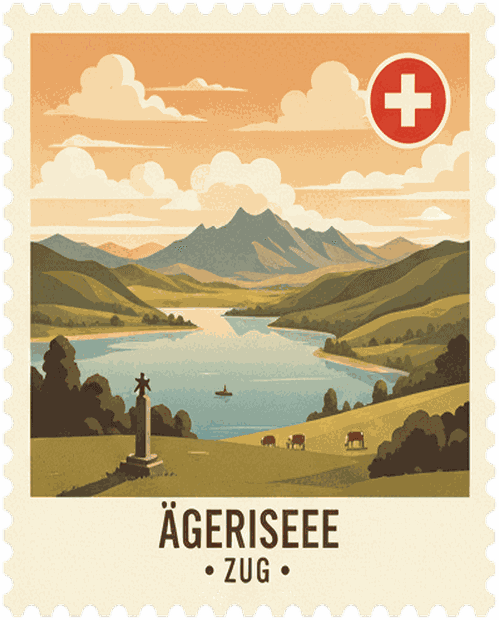 Ägerisee stamp