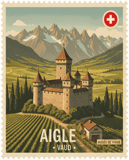 Aigle stamp