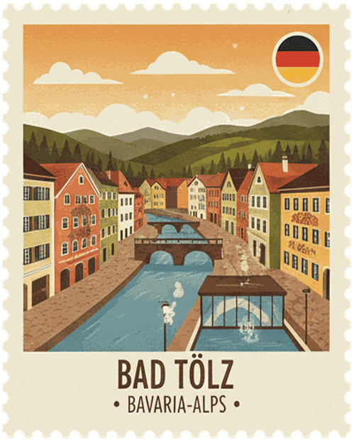 Bad Tölz stamp