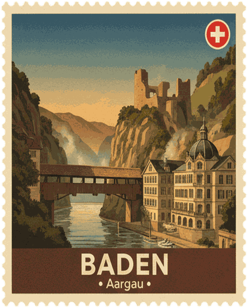 Baden stamp