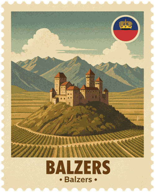 Balzers stamp