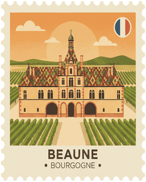 Beaune stamp