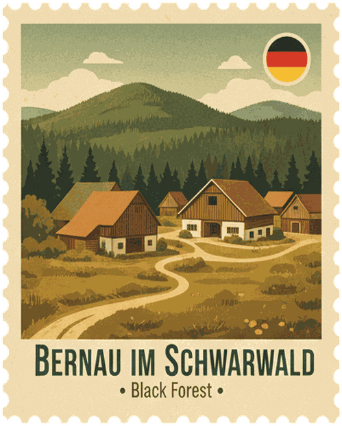 Bernau im Schwarzwald stamp