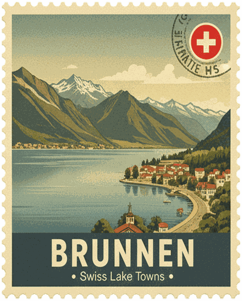 Brunnen stamp