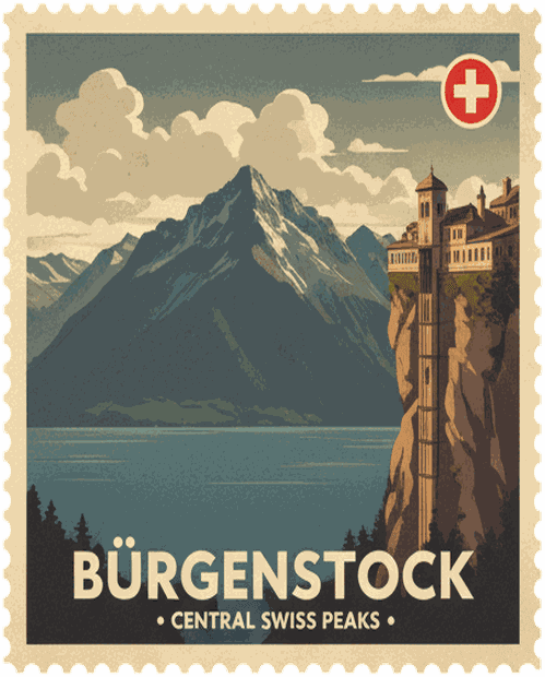 Bürgenstock stamp
