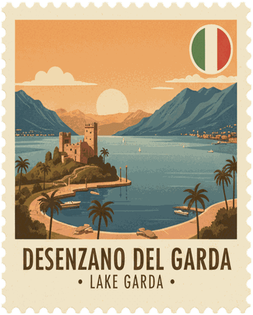 Desenzano del Garda stamp