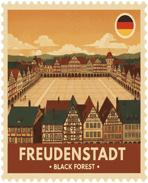 Freudenstadt stamp