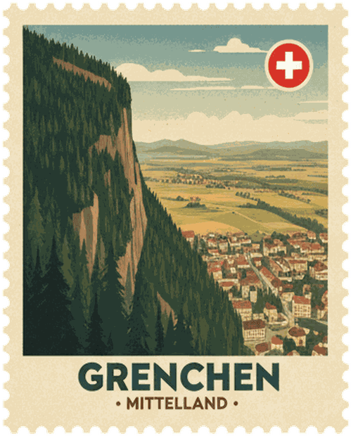 Grenchen stamp