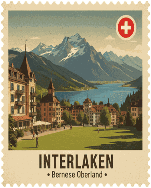 Interlaken stamp