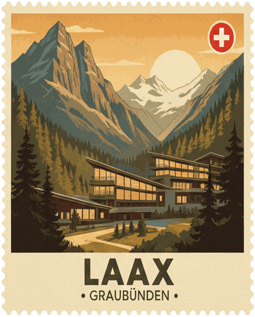 Laax stamp