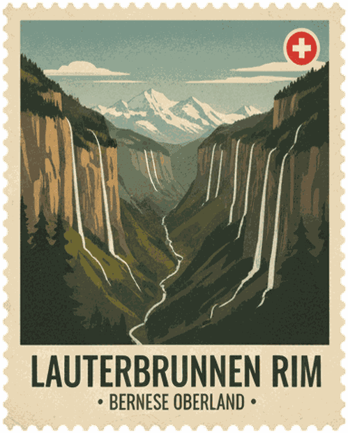 Lauterbrunnen Rim stamp