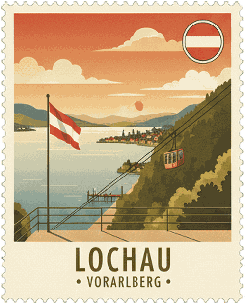 Lochau stamp