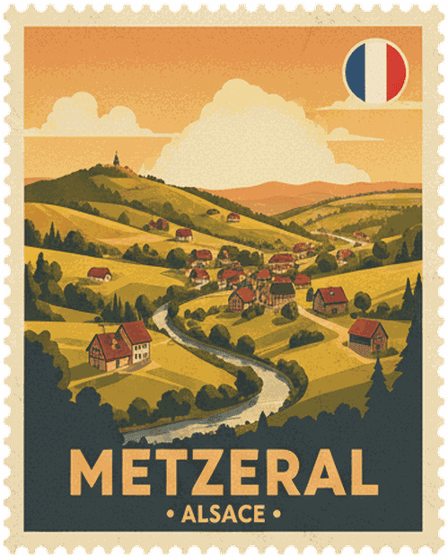 Metzeral stamp