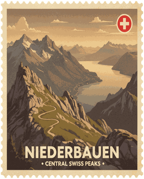 Niederbauen stamp