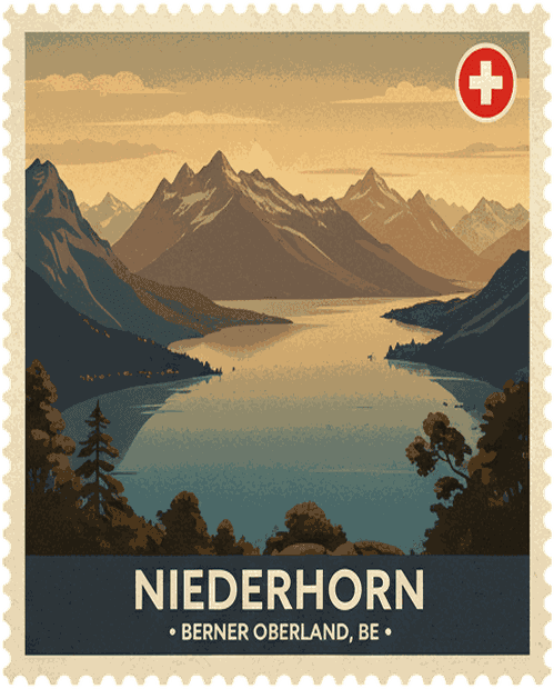 Niederhorn stamp