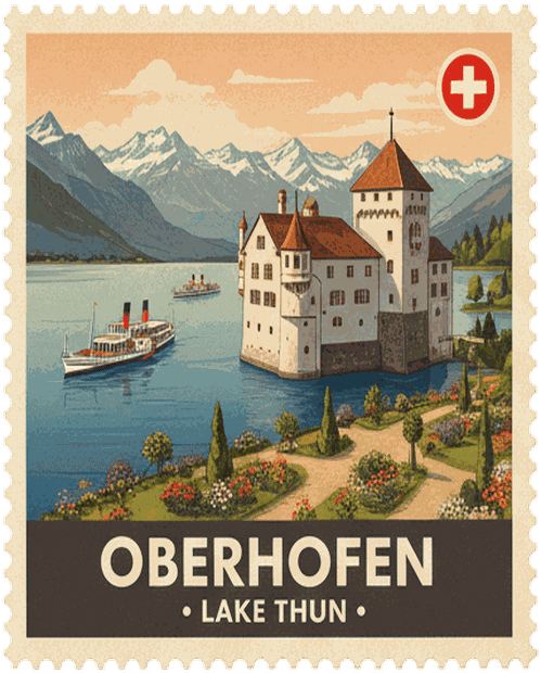 Oberhofen stamp