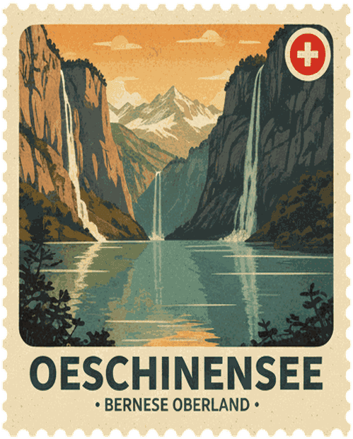 Oeschinensee stamp