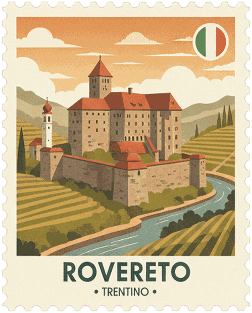 Rovereto stamp