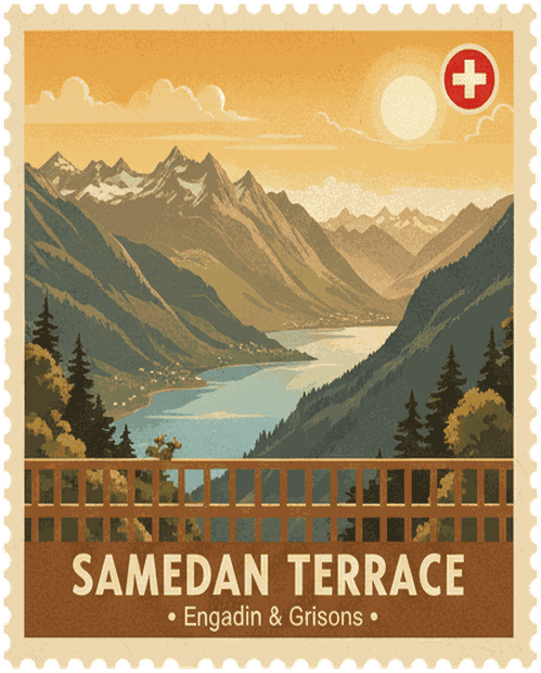 Samedan Terrace stamp