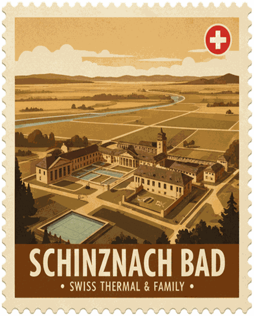 Schinznach Bad stamp