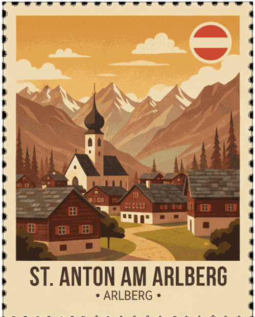 Schruns stamp