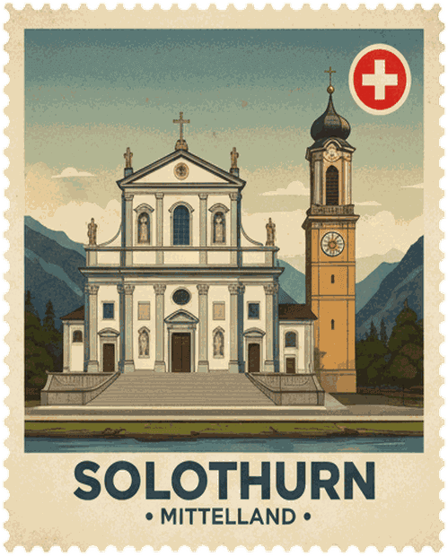 Solothurn stamp
