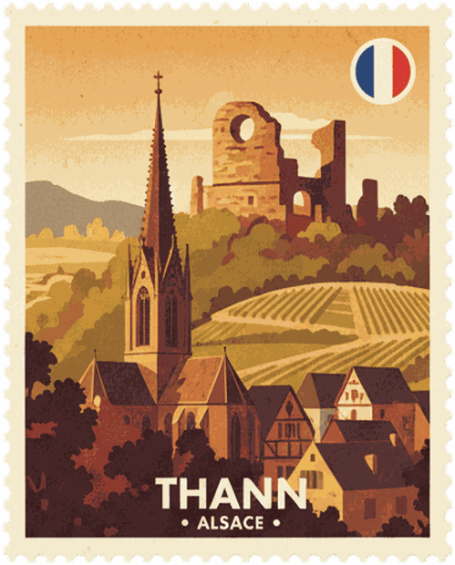 Thann stamp