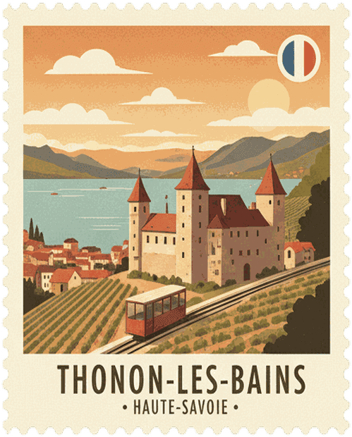 Thonon-les-Bains stamp
