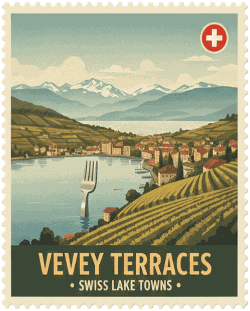 Vevey Terraces stamp