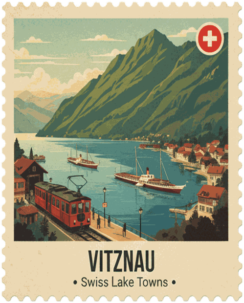Vitznau stamp