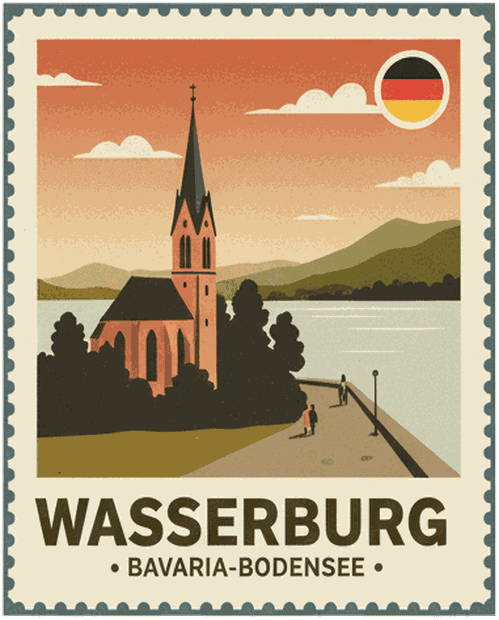 Wasserburg am Bodensee stamp