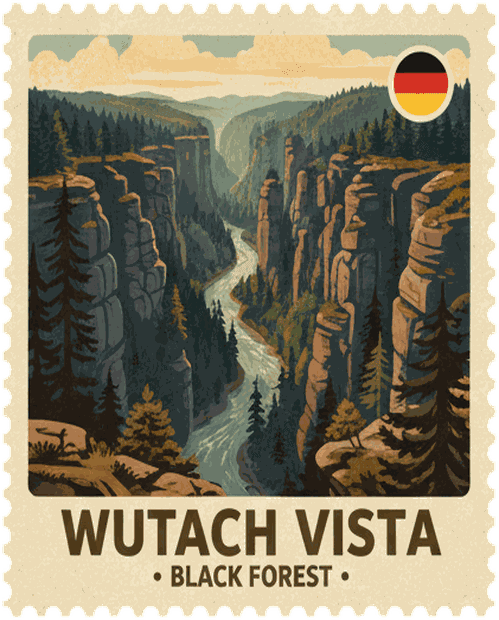 Wutach Vista stamp